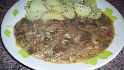 Hovězí s kedlubny