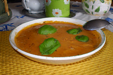 Italská rajčatová polévka