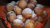 Koblihy (šišky), varianta bez marmelády