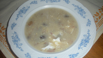 Krůtí pajšlová polévka