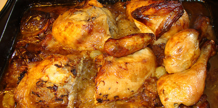 Kuře à la kachna (Kuře a lá kachna na zelí)
