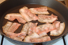 Opékání  slaniny