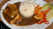 Kuřecí steak s meruňkou
