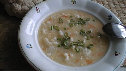Květáková polévka  II