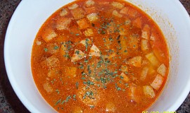 Maďarská bramborová polévka