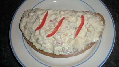 Míchaná sýrová pomazánka