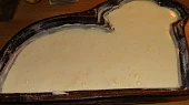 Piškotový velikonoční beránek, Těsto ve formě