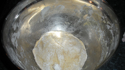 Pizza bez kynutí, Těsto už jen na jednu pizzu