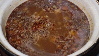 Polévka z hlívy ústřičné à la dršťková, Polévka z hlívy a la držťková
