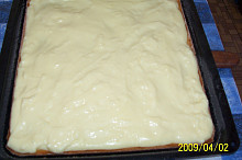..upečeme korupus, nalejeme vanilkový puding...