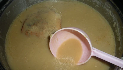 Roštěná se šunkou a vejcem