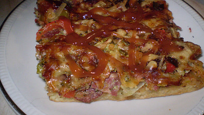 Rychlá pizza (nejen pro Vaška), Rychlá pizza