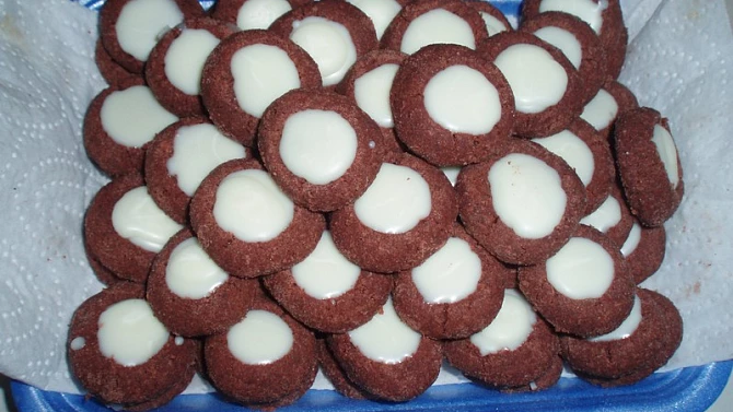 Sádlové kuličky, dávám místo marmelády bílou čokoládu