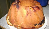 Šátečky z kynutého těsta s malinovou marmeládou (čokoládová bábovka)