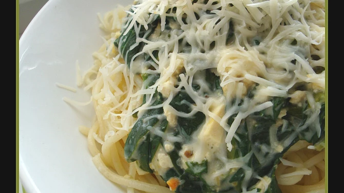 Spaghetti ala kiwiu, Spaghetti ala kiwiu