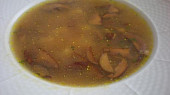 Sváteční hříbková  polévka