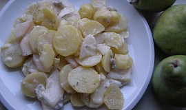 Sýrové brambory s hruškou
