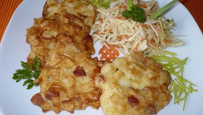 Těstovinové lívanečky
