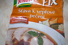 Šťáva k vepřové pečeni-sťavnatá pečínka