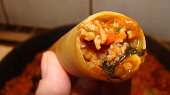 Zapečené cannelloni s masovou náplní (Plnění cannellon)