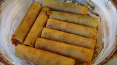 Zapečené cannelloni s masovou náplní (První vrstva)