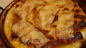 Zapečené cannelloni s masovou náplní (Právě upečené)
