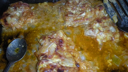 Zapečené vepřové kotlety II.