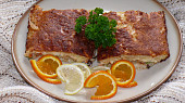Zapečený pangasius (zapečený PANGASIUS)