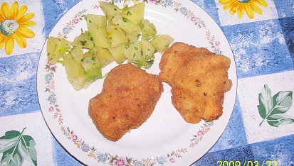 Zelené brambory, Tady jsou zelené brambory k řízkům...