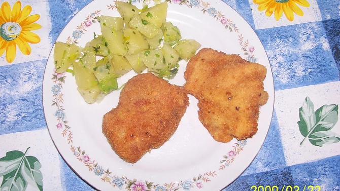 Zelené brambory, Tady jsou zelené brambory k řízkům...
