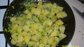 Zelené brambory