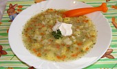 Zeleninová polévka s flíčky (Dobrou chuť)