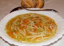 Zeleninová polievka s krupicou 1