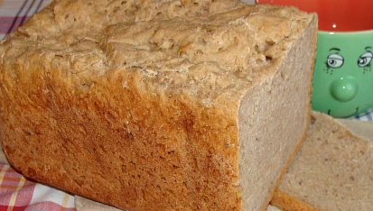 Žitno-pšeničný chléb II., Chlebík z boku