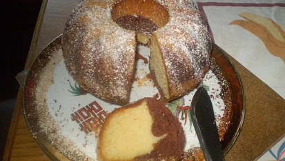 Bábovka s vaječným koňakem, Bábovka s vaječným koňakem