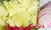 Bramborová kaše s brynzou, bramborová kaše s brynzou