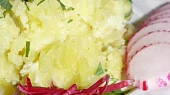 Bramborová kaše s brynzou, bramborová kaše s brynzou