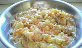 Bramborovo - zeleninový salát, Salát na chlebíčky