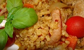 Bulgur s vepřovým masem a zeleninou, Detail 2