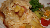Cannelloni s chřestem a parmezánovou peřinkou
