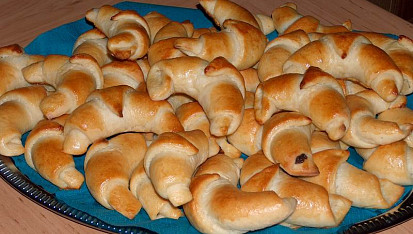 Croissanty s nuttelou, Croissanty s nuttelou