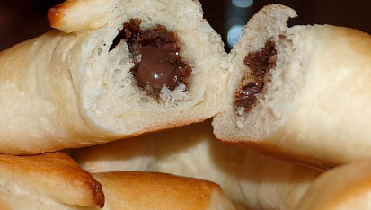 Croissanty s nuttelou, Croissanty s nuttelou