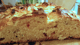 Cukrářská vánočka (mazanec)