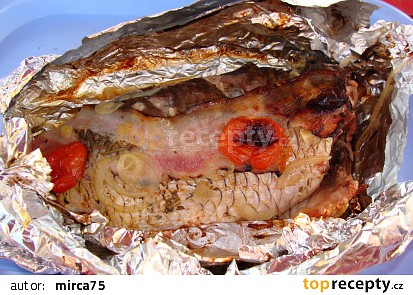Dědkův kapr - gril