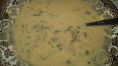 Houbovo-smetanová polévka se sýrem a koprem, Houbovo-smetanová polévka se sýrem a  koprem