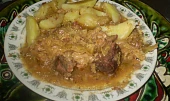 Hovězí dušené v česnekové kapustě, Hovězí dušené v česnekové kapustě