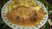 Hovězí dušené v česnekové kapustě, Hovězí dušené v česnekové kapustě