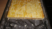 Jablkový mřížkový koláč, na plechu 