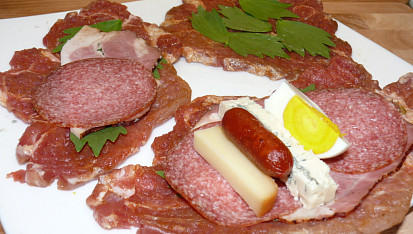 Krkovičkové závitky, "vrstvení" závitků