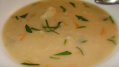 Květáková polévka, Květáková polévka